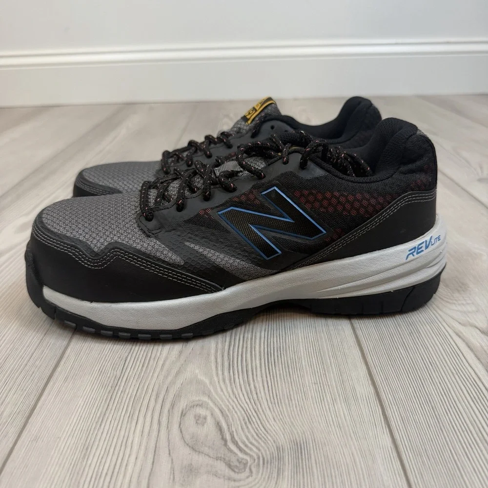 NEW New Balance Mens Composite Toe 589 V1 Industrial Shoe Black, 9 2E Wide